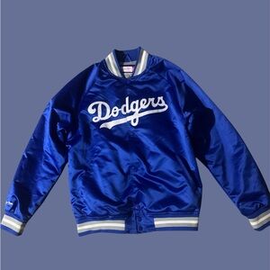 LA Dodgers Satin Jacket “Mitchell & Ness”